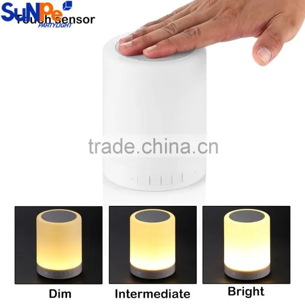 Low Price Touch Smart Led Lamp Rechargable Camping Lantern With Mini Bluetooth Speaker Quality Choice photo-6