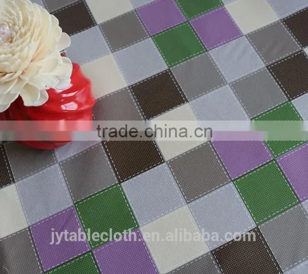 PVC Compound Non-woven Fabric Tablecloth photo-3