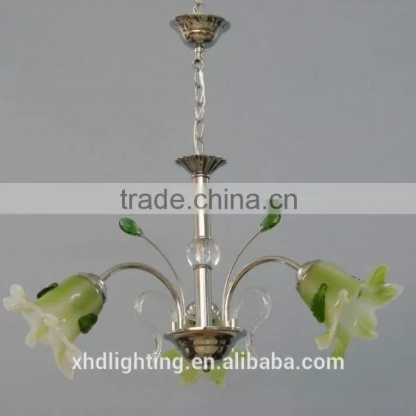 Green Retro Vintage Home Decor Flower Chandelier With China Export Factory photo-4