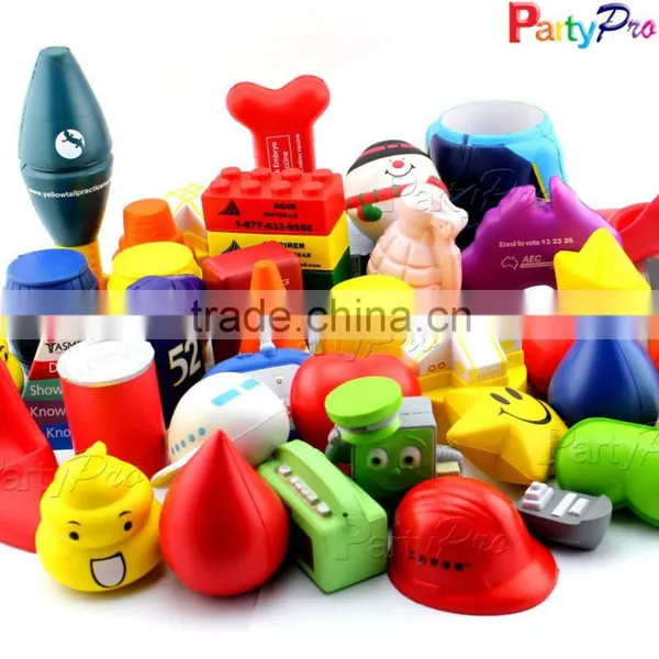 Partypro China Supplier Hot Sale PU Foam Mtarial Wholesale Various Sizes Antistress Toy photo-3