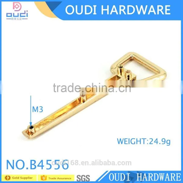 Shiny Light Gold Bag Decoration Accessory Foldable Parts With High Quality photo-4