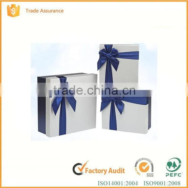 High Quality Custom Logo Extra Large Elegant Gift Boxes With Lids photo-3