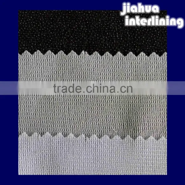 Stretch Woven Fusible Interlining Double Dot Knitting Fusible Interlining(40D*100D)