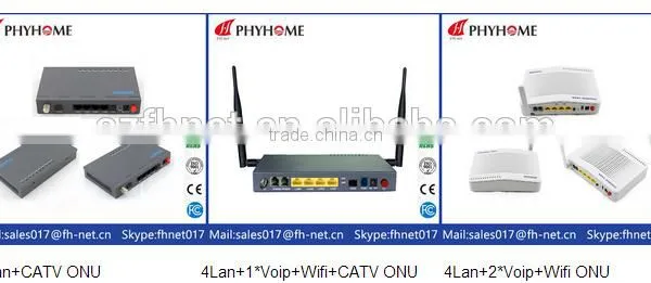 EPON 4LAN(1GE+3FE)+2VOIP/POTS+1WIFI photo-4
