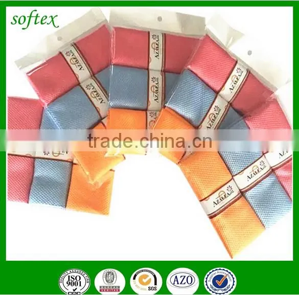 Solid Color Kitchen Microfiber Cleaning Towel photo-2