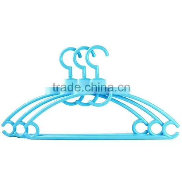 Multi Colored Plastic Rotating Clothes Hanger Rack photo-4