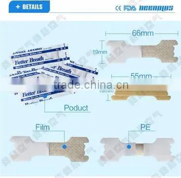 as Seen on tv New Products 2016 Chinese Medical Nasal Strips Anti Snoring Strips photo-4