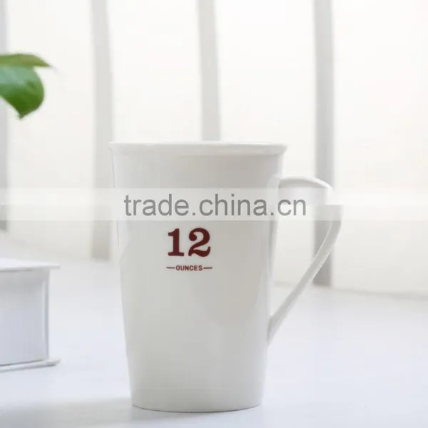 White Ceramic Mug for Promotion photo-6
