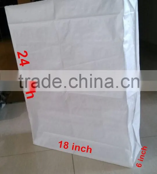 OPP Laminated PP Woven Valve Bag China Supplier