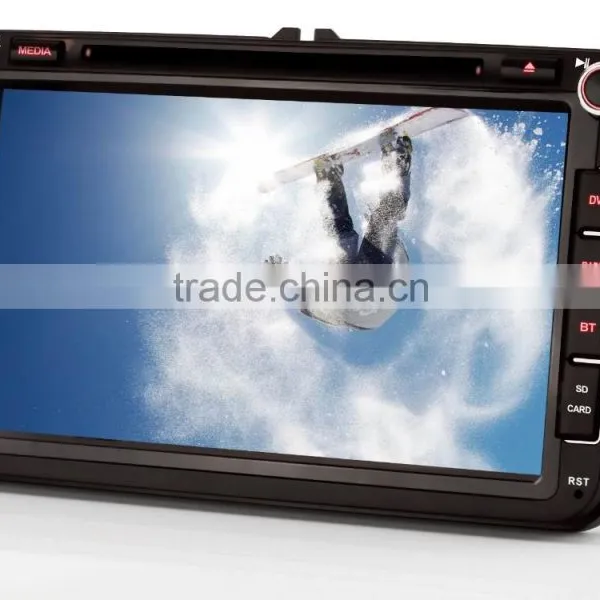 8" Car Mp3 Player Usb Map Dvd Bluetooth For VW PASSAT SEAT Altea Amarok Golf 5 6 Sharan Scirocco photo-2