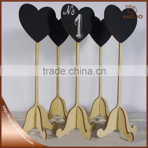 Wedding Decoration Wooden Seats Card Blackboard Love Seat Brand Holder