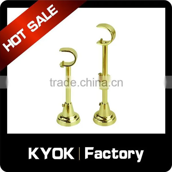 KYOK 16/19mm Remote Control High Quality Curtain Track Brackets,0.5mm Aluminum Metal Double Iron Curtain Rod Brackets Supplier's Choice photo-4