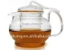 Europe Glass Tea Pot With Hand Make