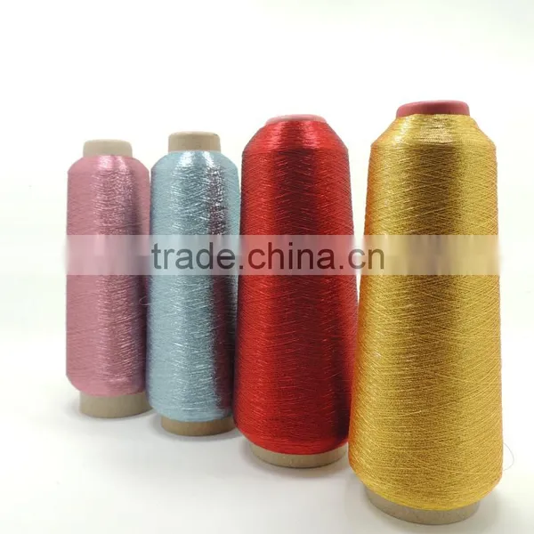 China Factory Supplier Multicolor Metallic Yarn Used Embroidery Machine photo-4