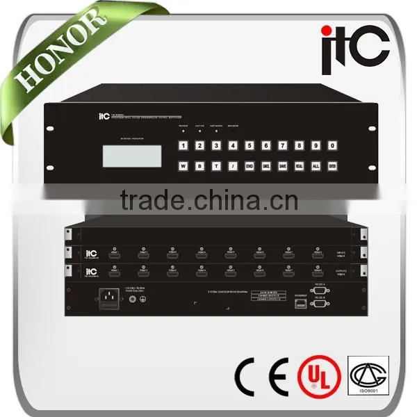 ITC TS-9208A Expandable and Seamless HDMI 8x8 Matrix Switcher