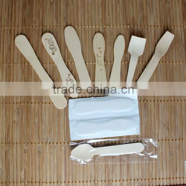 Wooden Ice Cream Spoons