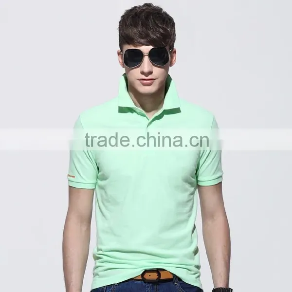 Custom Original Cotton Plain Color Design Quick Dry Moisture Transfer Golf Polo Shirts photo-2