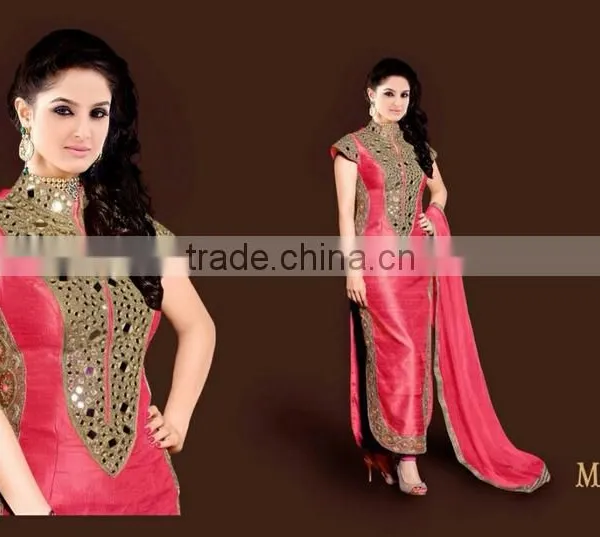 LONG GEORGETTEDESIGNER SUIT photo-5
