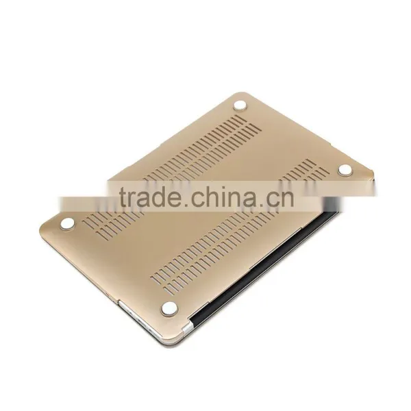 Gold Rubberized Hard Case Shell +Keyboard Cover for Macbook Pro 13/15" Air 11/13"inch photo-5