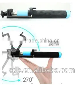 Inventions and Innovations 2016 Cell Phone Tripod Automatic Selfie Stick Wireless Monopod ABS Plastic and Aluminum