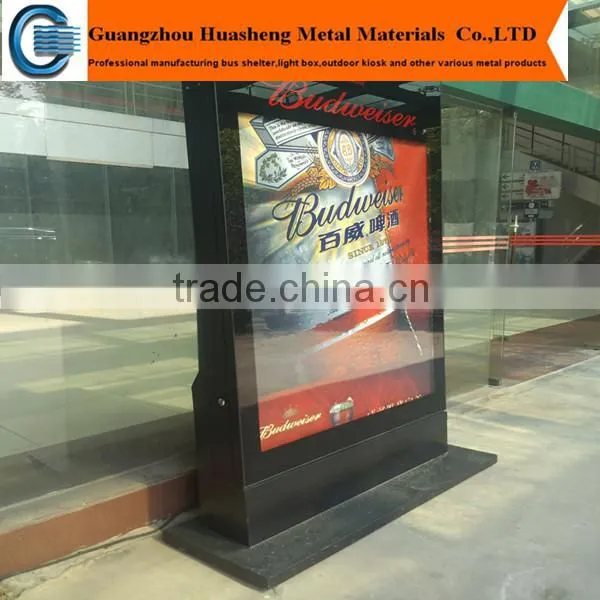Prefab Led Advertising Light Box Aluminum Single Side Scrolling Light Box photo-4