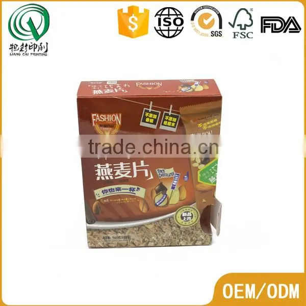 Spot Color Printing Snacks Packing Box Paper Packing Box for Food Packaging photo-5