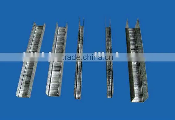 Industrial electro galvanized staple manufacturer