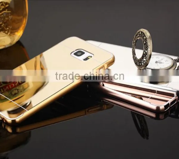 For IPhone 6/6s Gold Plating Aluminum Case With Metal Bumper photo-2