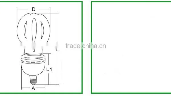 Lotus Flower Shape Energy Saving Light Bulb photo-2