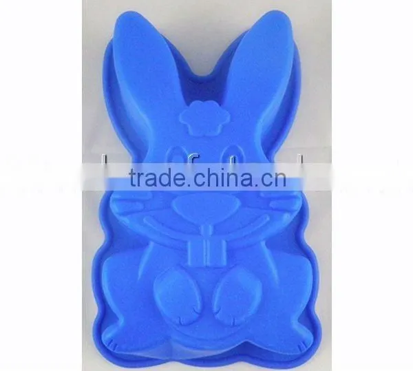 Lovely Cartoon Animal Bakeware Silicone Heart Cake Mold