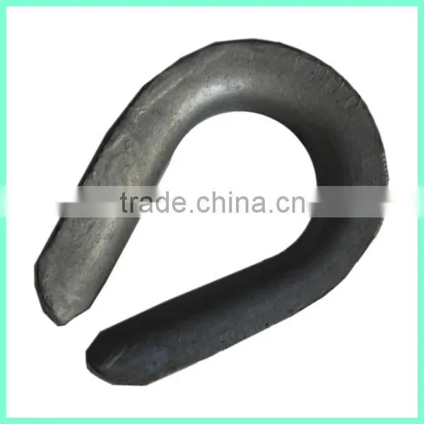 CHINA MANUFACTURER US TYPE HEAVY DUTY WIRE ROPE THIMBLE photo-3