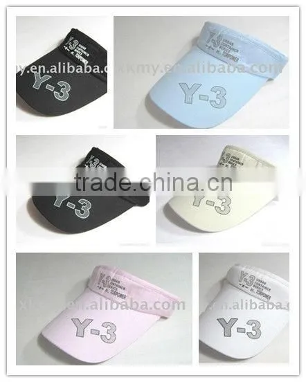 Printed With Bright Drill Sun Visor