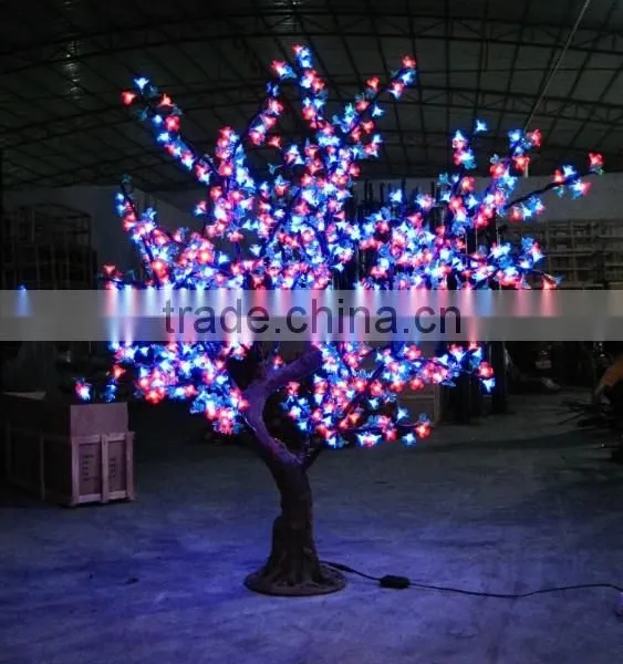 High Simulation Waterproof Cherry Blossom 3m Decoration 220v Led Tree Light photo-5