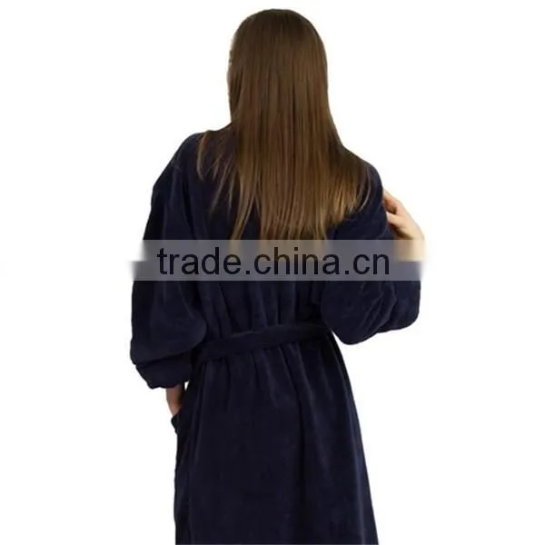 Microfiber Coral Fleece Bathrobe/Bathrobe/Microfiber Towel photo-4
