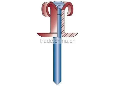 ARCO Body Bound Blind Rivet With Dome-/ Large Dome Head, Very Large Locking Head for Equal Distribution of Forces photo-3