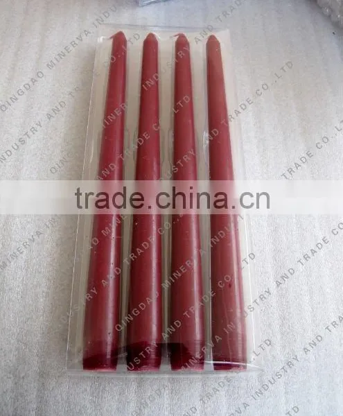 Red Scented Stick Candle Screw Wax