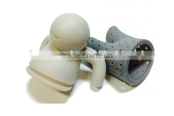 Hot Selling! Eco-friendly Silicone Mr Tea Infuser, Silicone Tea Infuser for a Mug or Cup, FDA Approved photo-3