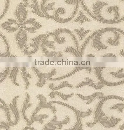 Classical Design Wallpaper With Floral Pattern photo-3