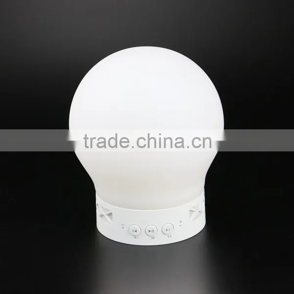 Smart LED Lamp Bluetooth Speaker Tap Control Android IOS APP photo-3
