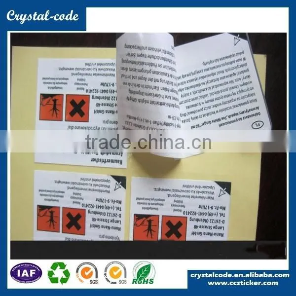 Specification Double Layer Double Side Adhesive Sticker photo-2