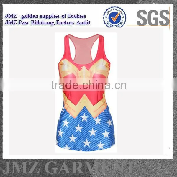 Economic Vogue Women Summer Printing Shirts Tanks Tops Shirts photo-3