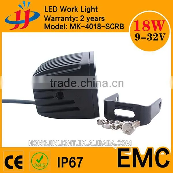 Good Performance 18W LED Work Light Motorcycle ATV 4 Inch Waterproof Led Lights for Cars photo-3