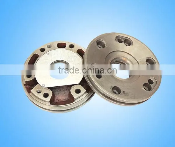 Gas compressor block assembly