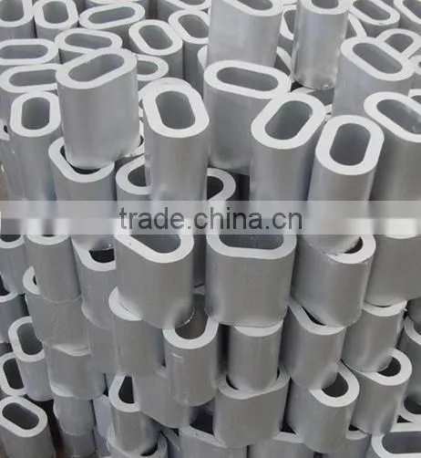 Alu Cable Stops Sleeves for 1-60mm Wire Rope Swage Clip photo-5