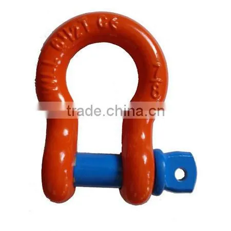 Drop Forged Hardware Alloy Steel/carbon Steel Lifting Hoist G209 Omega Shackle(carbon Steel) photo-2