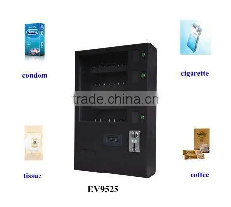 Box Packed Condom/Cigarette/ Tissue/Combo Snack and Drink Vending Machine