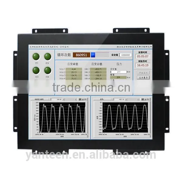 Metal Casing 19inch Open Frame Touchscreen Monitor With Resistive Touchscreen photo-3
