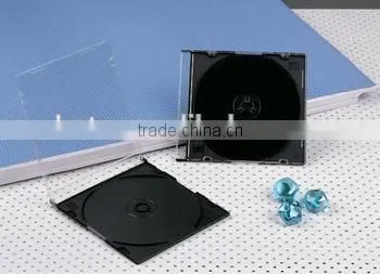 5.2mm Single Black Ultra Slim PS CD Jewel Case photo-2