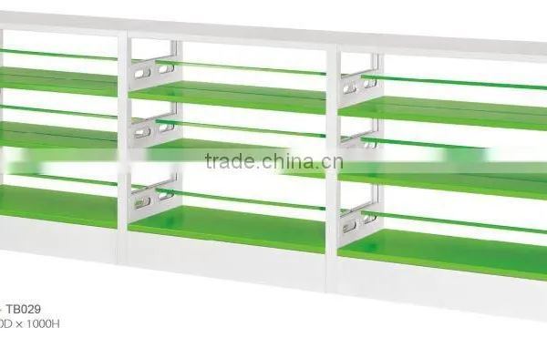 School library furniture metal magazine holder book shelf
