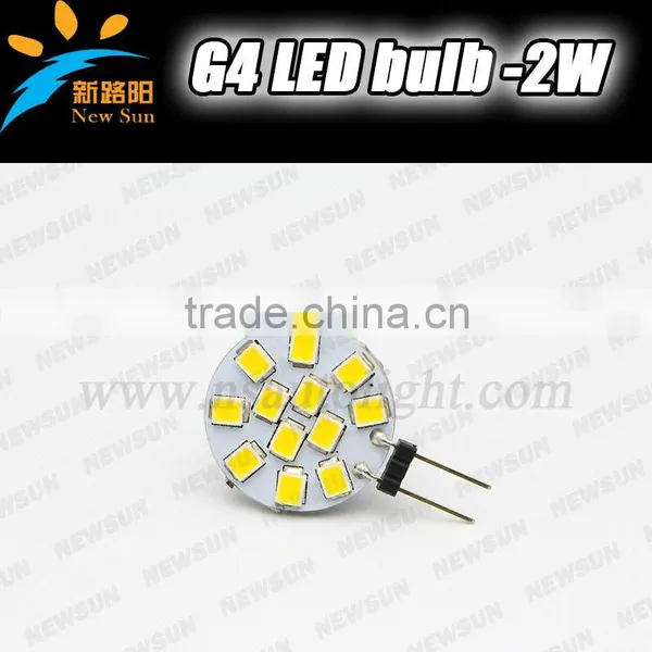 G4 LED Light 12V AC/ DC Epistar 2835 SMD 2W G4 LED